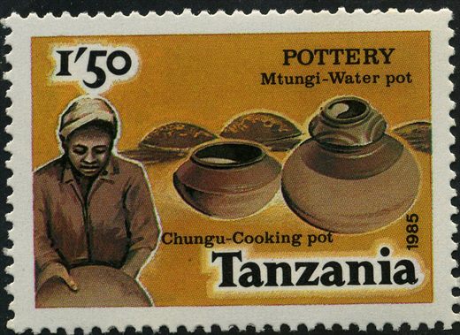 Tanzania - 1985 - Olaria - 1Sh50