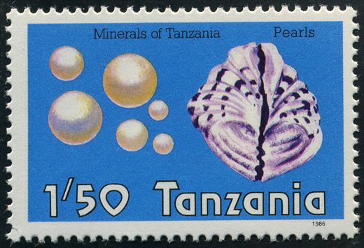 Tanzania - 1986 - Minerais - 1Sh50