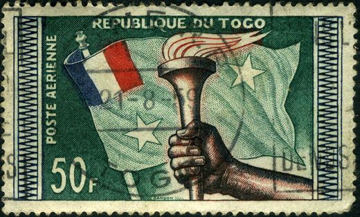 Togo - 1957 - Independencia Poste Aerienne - 50F