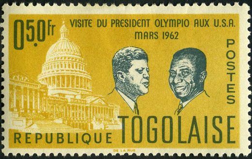 Togo - 1962 - Visita Olympio aos EUA - 0.50Fr