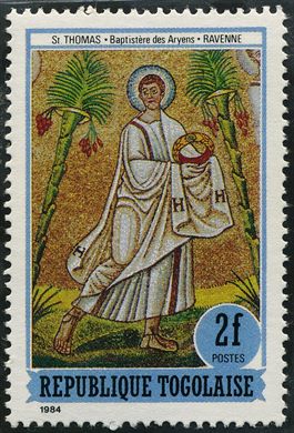 Togo - 1984 - Mosaicos de Ravena - 2F