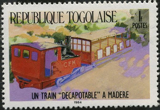 Togo - 1984 - Comboios - 1F