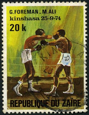 Zaire - 1974 - Combate Foreman Ali Kinshasa - 20K