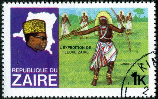 Zaire - 1979 - Expedicao do Rio Zaire - 1K