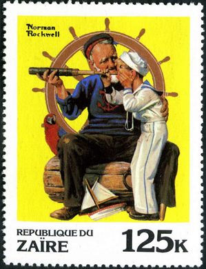 Zaire - 1981 - Norman Rockwell - 125K