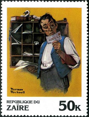 Zaire - 1981 - Norman Rockwell - 50K