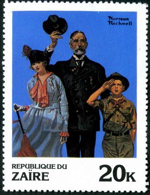 Zaire - 1981 - Norman Rockwell - 20K