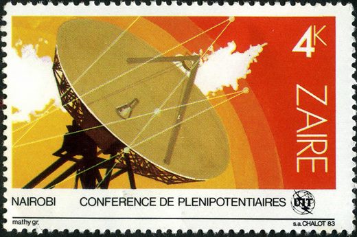 Zaire - 1983 - Conferencia UIT Nairobi - 4K