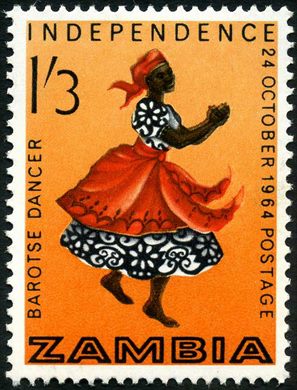 Zambia - 1964 - Independencia - 1S3D