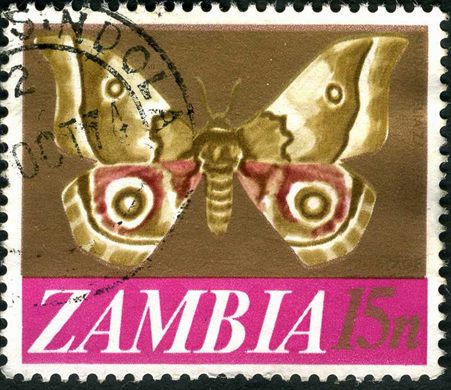 Zambia - 1968 - Definitiva - 15N