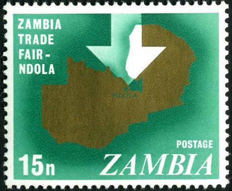 Zambia - 1968 - Feira Comercial Ndola - 15N
