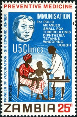 Zambia - 1975 - Medicina Preventiva - 25N