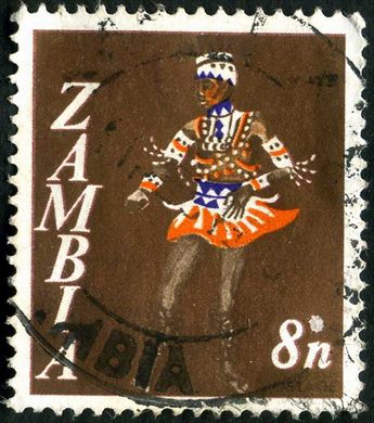 Zambia - 1975 - Definitiva - 8N