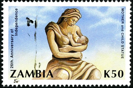Zambia - 1990 - Aniversario da Independencia - K50