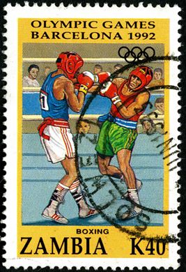 Zambia - 1992 - Jogos Olimpicos Barcelona - K40