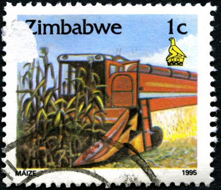 Zimbabwe - 1995 - Agricultura e Mineiracao - 1C
