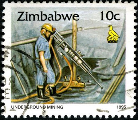 Zimbabwe - 1995 - Agricultura e Mineiracao - 10C