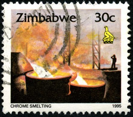 Zimbabwe - 1995 - Agricultura e Mineiracao - 30C