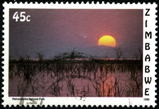 Zimbabwe - 1996 - Parques Nacionais - 45C