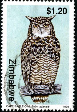 Zimbabwe - 1999 - Aves - 1Dol20