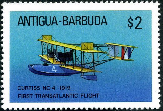 Antigua e Barbuda - 1982 - Marcos da Aviacao - 2Dol