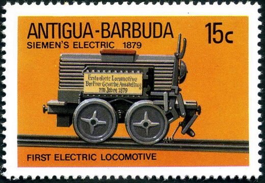 Antigua e Barbuda - 1987 - Marcos dos Transportes - 15C