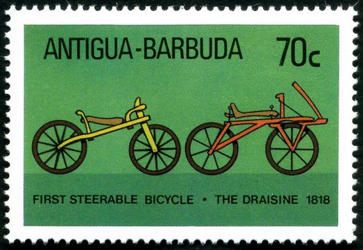 Antigua e Barbuda - 1987 - Marcos dos Transportes - 70C