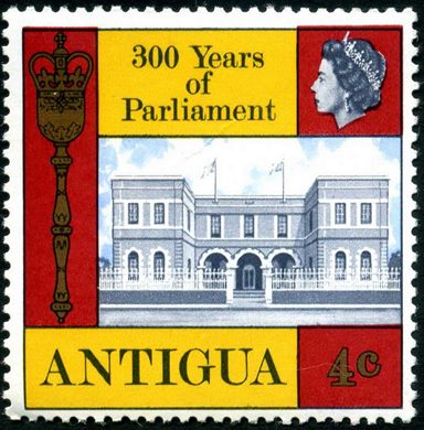 Antigua - 1966 - 300 Anos Parlamento - 4C