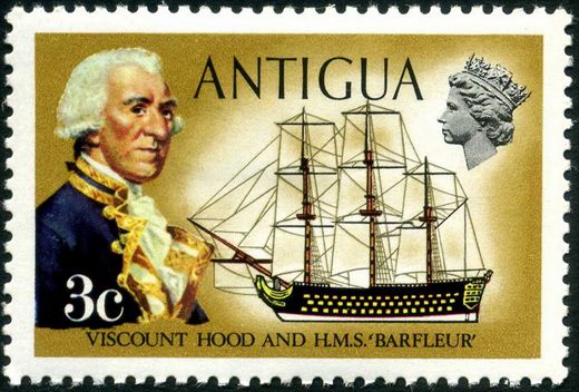 Antigua - 1970 - Navegadores e Navios - 3C