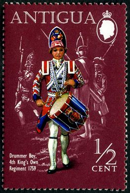 Antigua - 1970 - Uniformes Militares - 0.5C