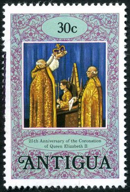 Antigua - 1978 - 25 Aniv Coroacao Rainha Isabel II - 30C