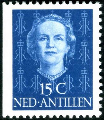 Antilhas Holandesas - 1950 - Rainha Juliana - 15C