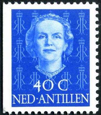 Antilhas Holandesas - 1950 - Rainha Juliana - 40C