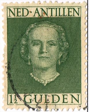 Antilhas Holandesas - 1950 - Rainha Juliana - 1G50