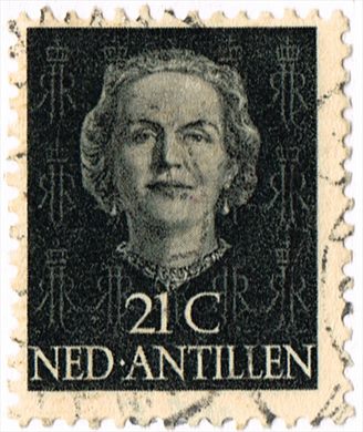 Antilhas Holandesas - 1950 - Rainha Juliana - 21C