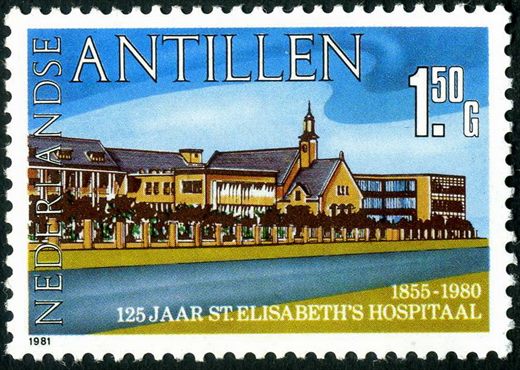 Antilhas Holandesas - 1981 - Hospital St Elisabeth - 1G50