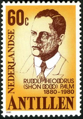 Antilhas Holandesas - 1981 - Rudolf Theodorus Palm - 60C