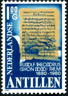 Antilhas Holandesas - 1981 - Rudolf Theodorus Palm - 1G