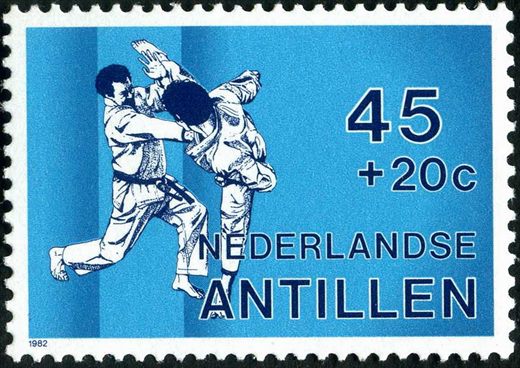 Antilhas Holandesas - 1982 - Desporto - 45plus20C