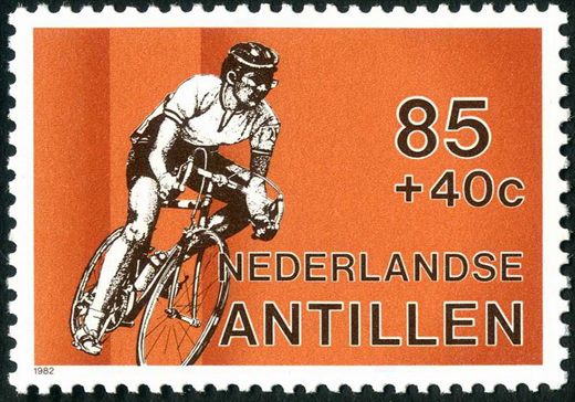 Antilhas Holandesas - 1982 - Desporto - 85plus40C