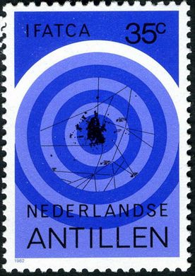 Antilhas Holandesas - 1982 - IFATCA - 35C