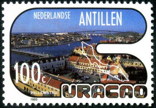 Antilhas Holandesas - 1983 - Ilhas ABC Curacao - 100C
