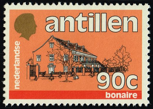 Antilhas Holandesas - 1983 - Edificios Serie Definitiva - 90C