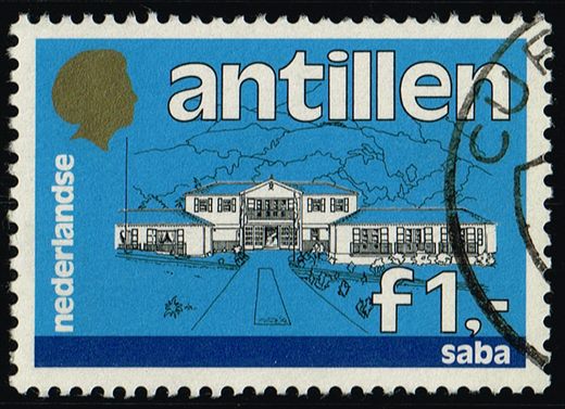 Antilhas Holandesas - 1983 - Edificios Saba - 1F