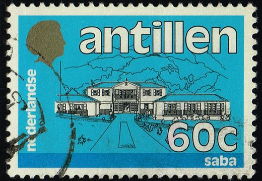 Antilhas Holandesas - 1983 - Edificios Saba - 60C