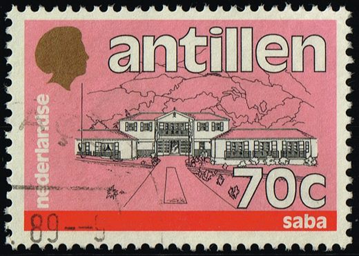 Antilhas Holandesas - 1983 - Edificios Saba - 70C