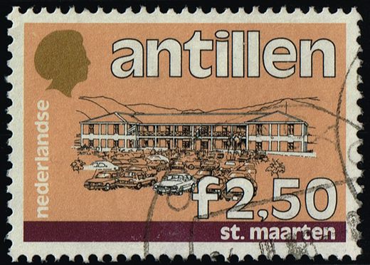 Antilhas Holandesas - 1983 - Edificios Sint Maarten - 2F50
