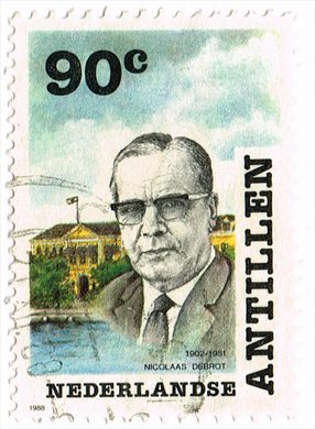 Antilhas Holandesas - 1988 - Personalidades Meritorias - 90C