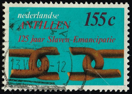 Antilhas Holandesas - 1988 - Emancipacao Escravos 125 Anos - 155C