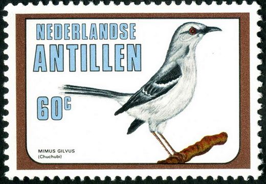 Antilhas Holandesas - 1997 - Aves Locais - 60C